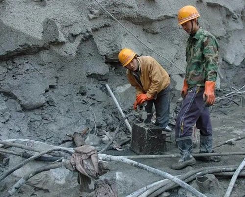 盈江地基下沉注浆
